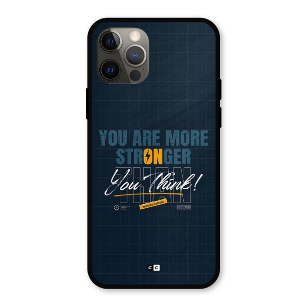 More Stronger Metal Back Case for iPhone 12 Pro