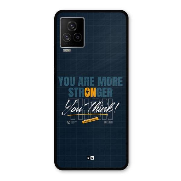 More Stronger Metal Back Case for iQOO 7 Legend 5G