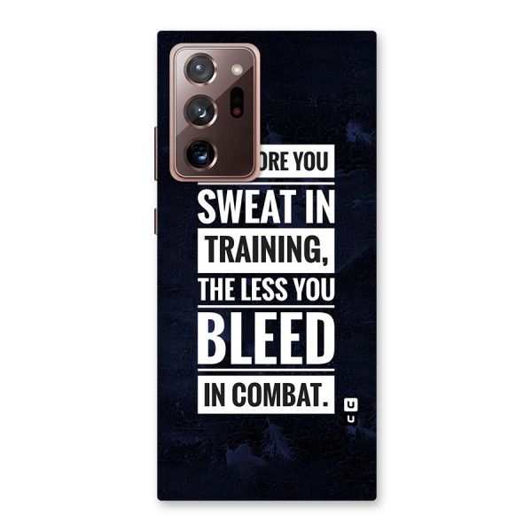 More You Sweat Less You Bleed Back Case for Galaxy Note 20 Ultra
