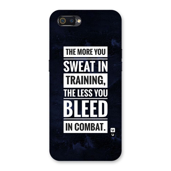 More You Sweat Less You Bleed Back Case for Realme C2