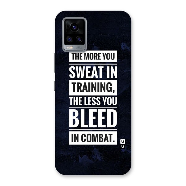 More You Sweat Less You Bleed Back Case for Vivo V20
