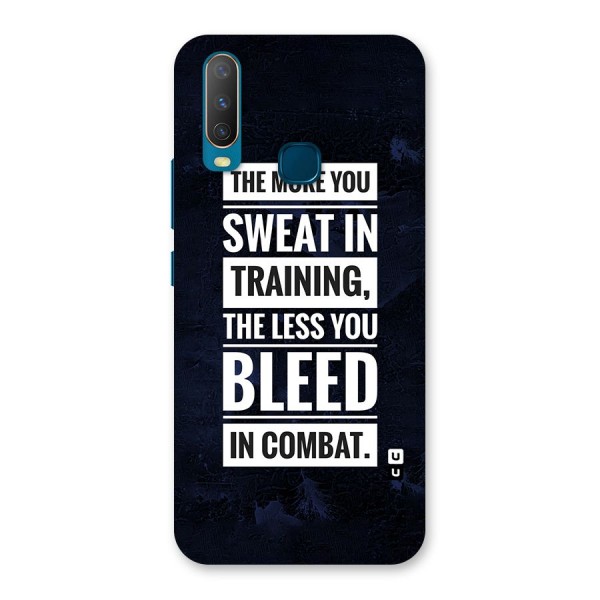 More You Sweat Less You Bleed Back Case for Vivo Y17