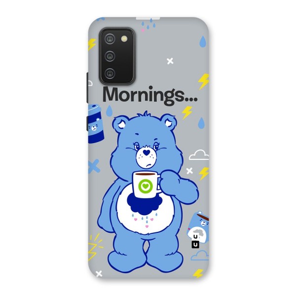 Morning Bear Back Case for Galaxy M02s