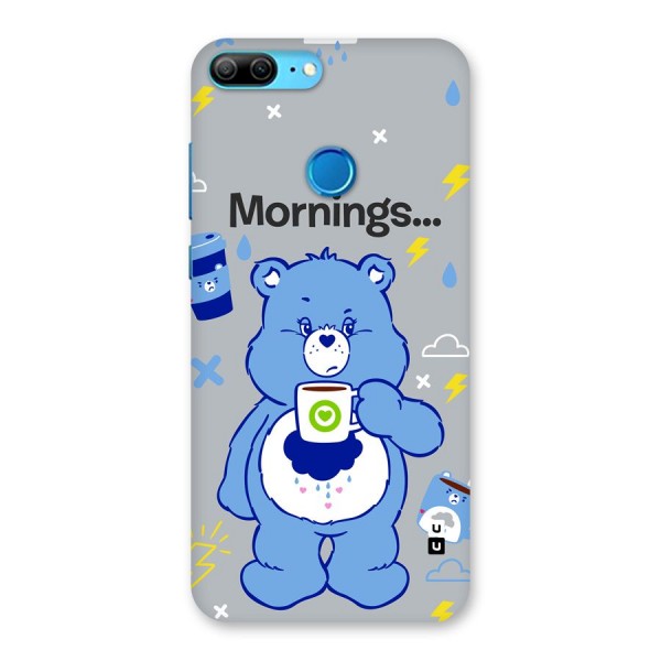 Morning Bear Back Case for Honor 9 Lite