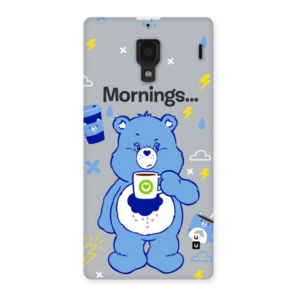 Morning Bear Back Case for Redmi 1s