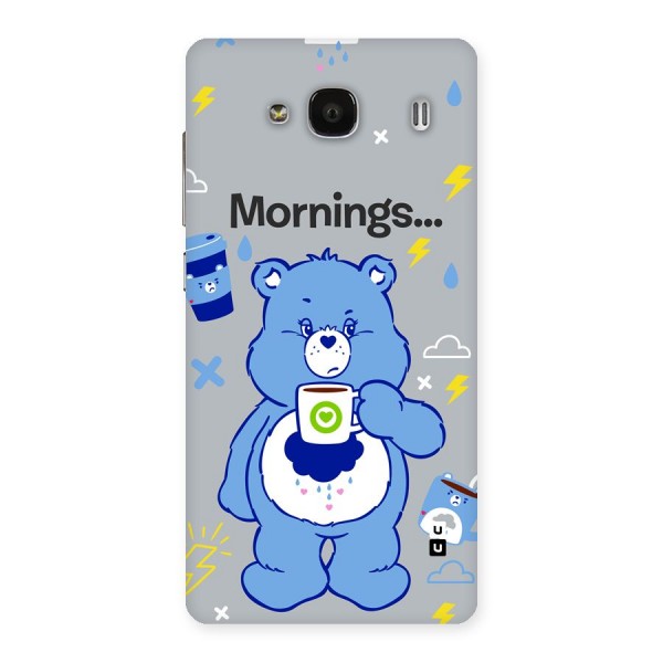 Morning Bear Back Case for Redmi 2s