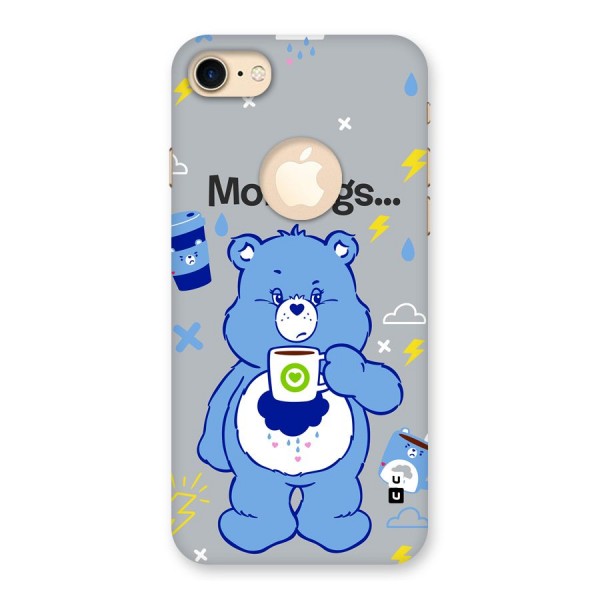 Morning Bear Back Case for iPhone 7 Logo Cut
