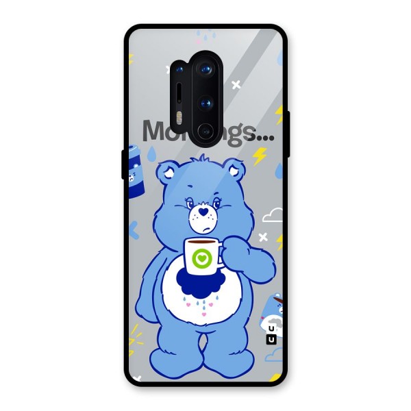 Morning Bear Glass Back Case for OnePlus 8 Pro