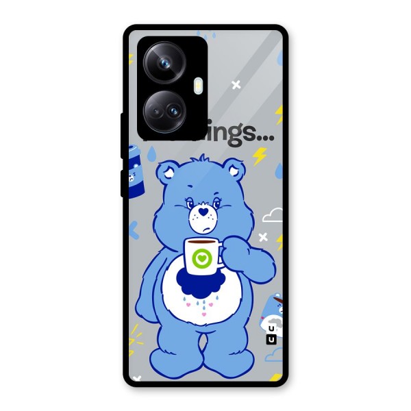 Morning Bear Glass Back Case for Realme 10 Pro Plus
