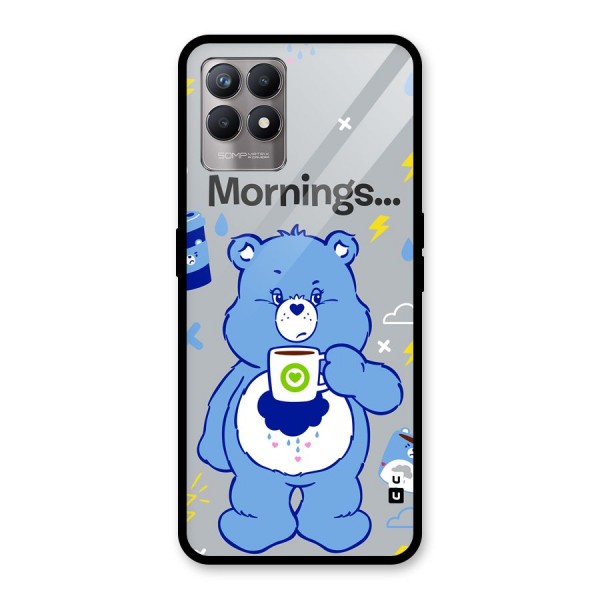Morning Bear Glass Back Case for Realme Narzo 50