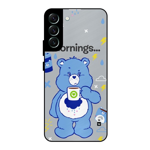 Morning Bear Metal Back Case for Galaxy S22 Plus 5G