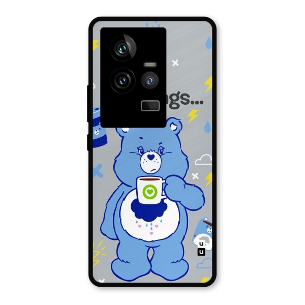 Morning Bear Metal Back Case for iQOO 11 5G