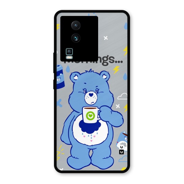 Morning Bear Metal Back Case for iQOO Neo 7