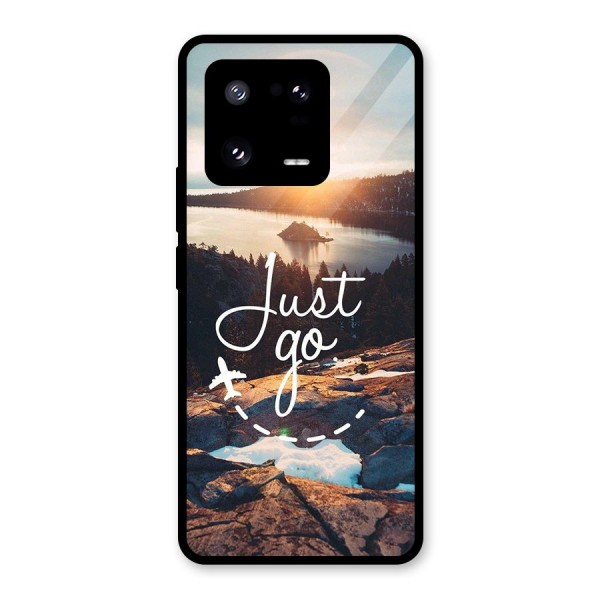 Morning Just Go Glass Back Case for Xiaomi 13 Pro