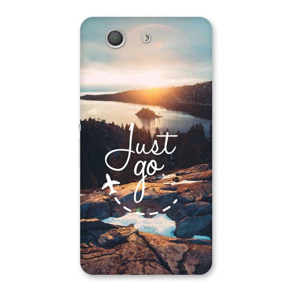Morning Just Go Back Case for Xperia Z3 Compact