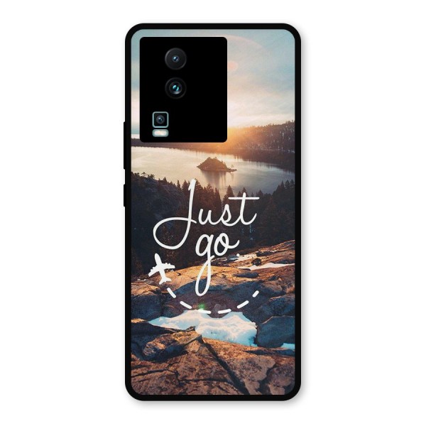 Morning Just Go Metal Back Case for iQOO Neo 7