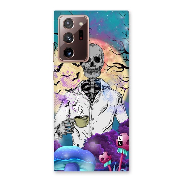 Morning Tea Skull Back Case for Galaxy Note 20 Ultra