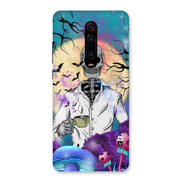 Morning Tea Skull Back Case for Redmi K20 Pro