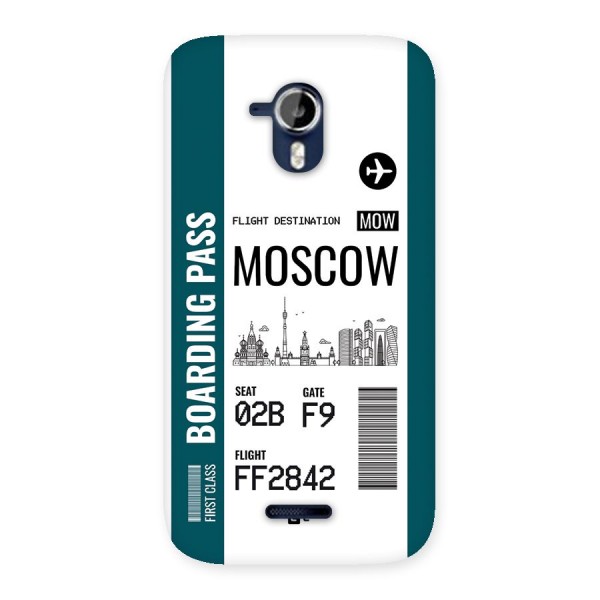 Moscow Boarding Pass Back Case for Canvas Magnus A117