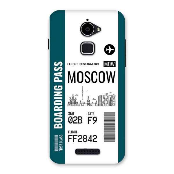 Moscow Boarding Pass Back Case for Coolpad Note 3 Lite