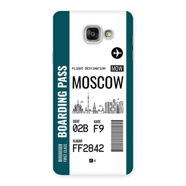 Moscow Boarding Pass Back Case for Galaxy A7 (2016)
