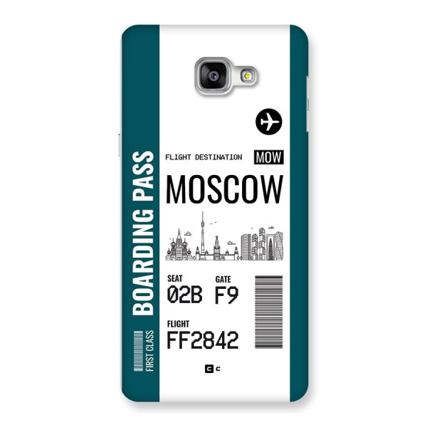 Moscow Boarding Pass Back Case for Galaxy A9