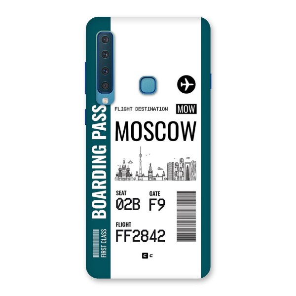 Moscow Boarding Pass Back Case for Galaxy A9 (2018)