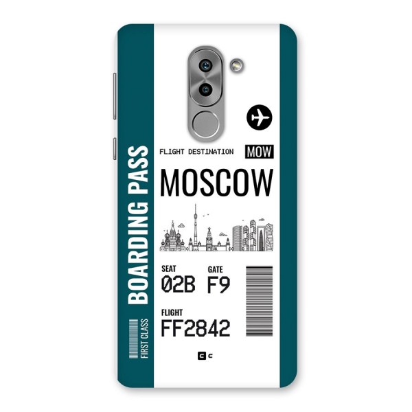 Moscow Boarding Pass Back Case for Honor 6X