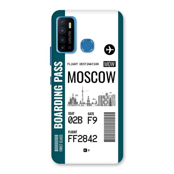 Moscow Boarding Pass Back Case for Infinix Hot 9