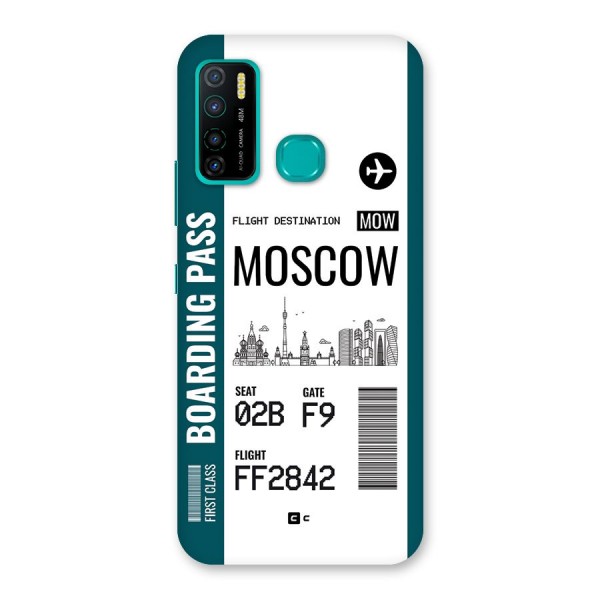 Moscow Boarding Pass Back Case for Infinix Hot 9 Pro