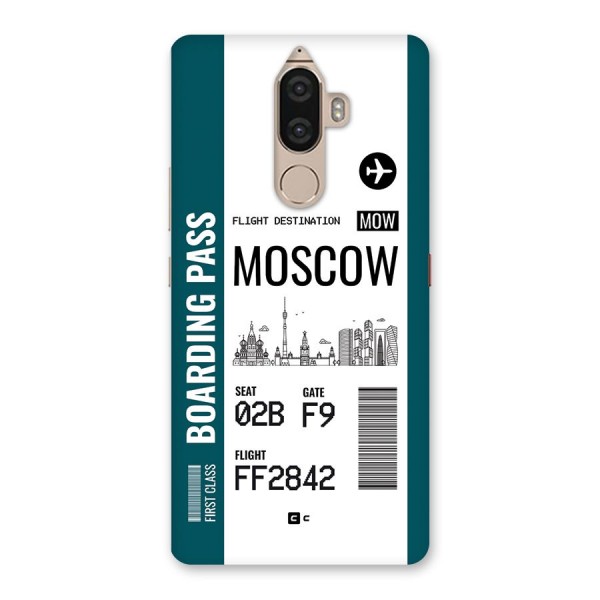 Moscow Boarding Pass Back Case for Lenovo K8 Note