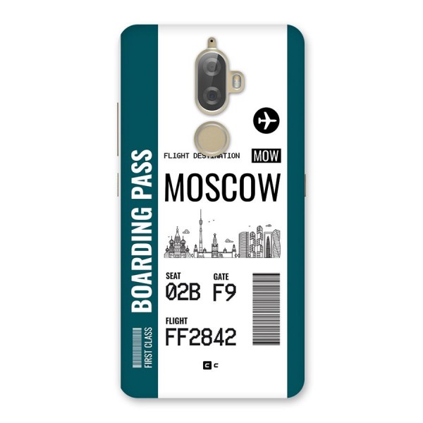 Moscow Boarding Pass Back Case for Lenovo K8 Plus