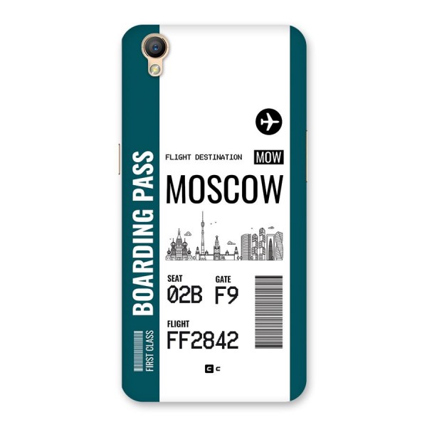 Moscow Boarding Pass Back Case for Oppo A37