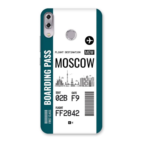 Moscow Boarding Pass Back Case for Zenfone 5Z