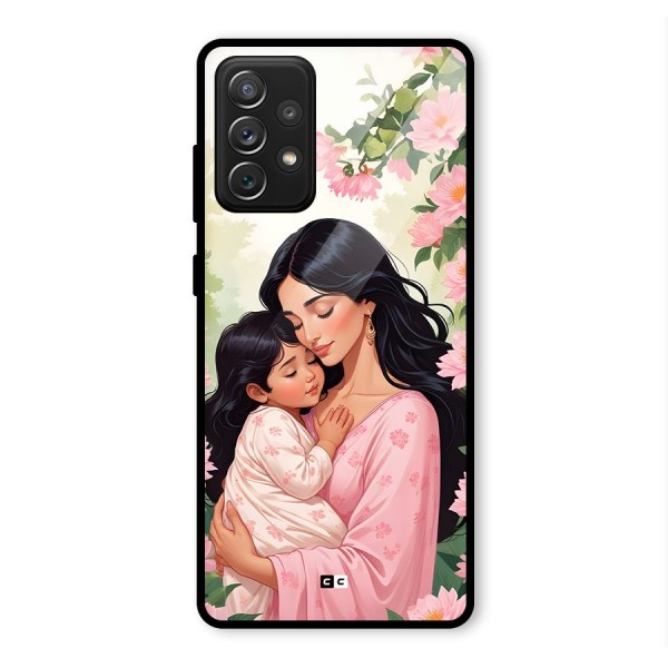Mother Love Glass Back Case for Galaxy A72