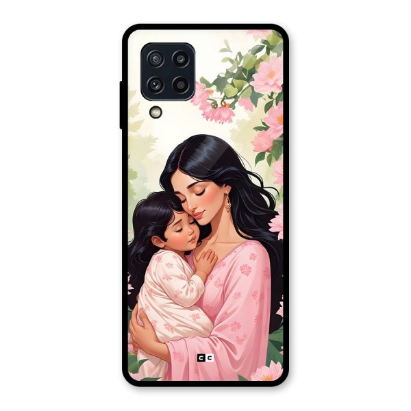 Mother Love Glass Back Case for Galaxy M32