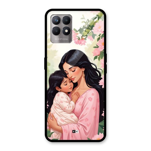 Mother Love Glass Back Case for Realme Narzo 50