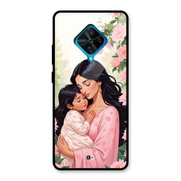 Mother Love Glass Back Case for Vivo S1 Pro