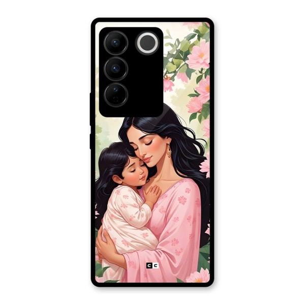 Mother Love Glass Back Case for Vivo V27