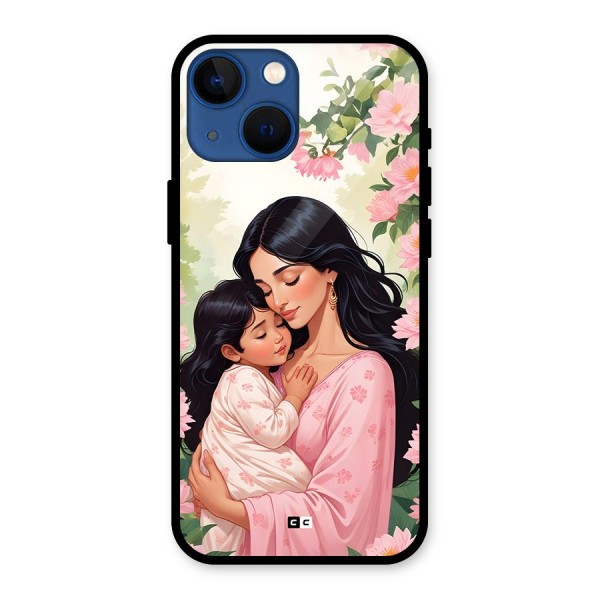 Mother Love Glass Back Case for iPhone 13 Mini