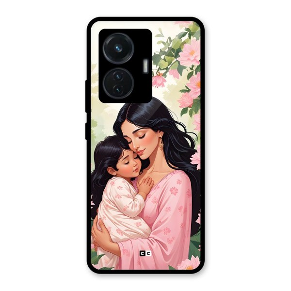 Mother Love Glass Back Case for iQOO Z6 44W