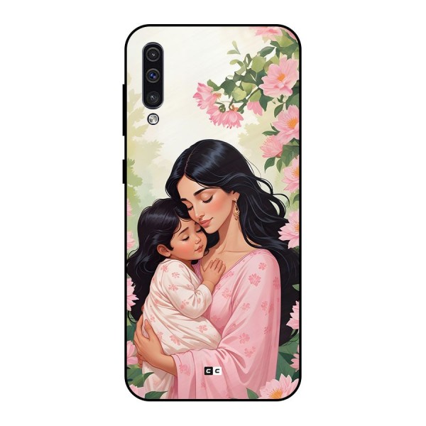 Mother Love Metal Back Case for Galaxy A30s