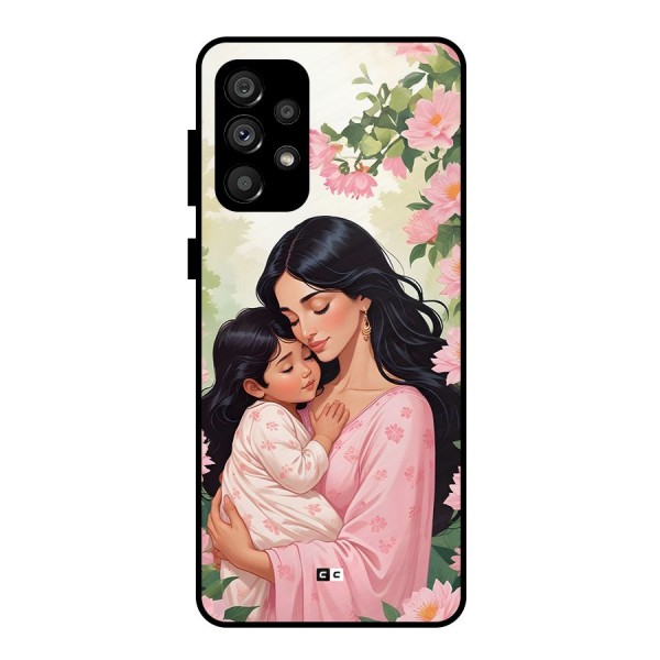 Mother Love Metal Back Case for Galaxy A73 5G