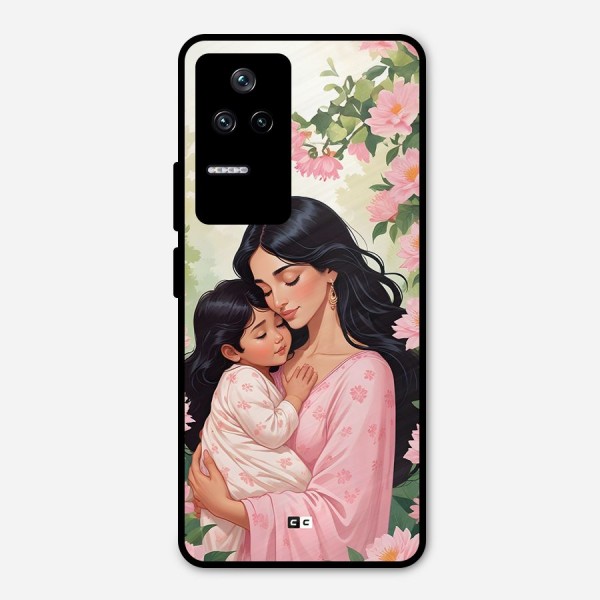 Mother Love Metal Back Case for Poco F4 5G
