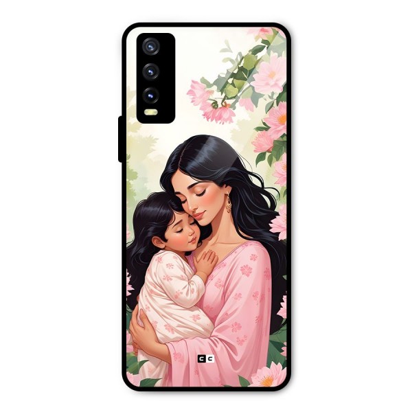 Mother Love Metal Back Case for Vivo Y20i