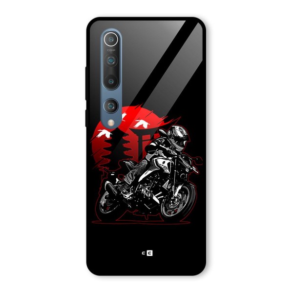 Moto Lean Glass Back Case for Mi 10