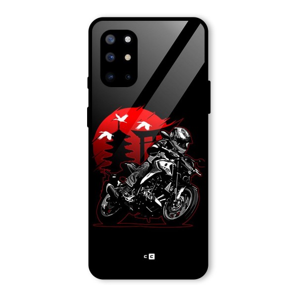 Moto Lean Glass Back Case for OnePlus 8T