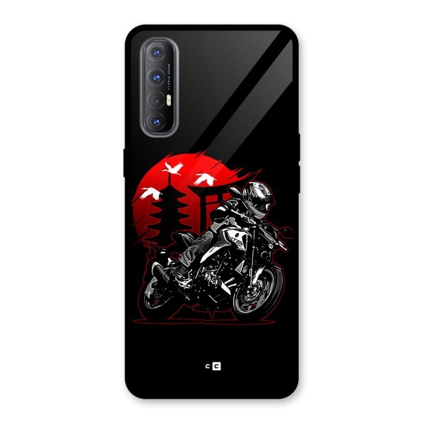 Moto Lean Glass Back Case for Oppo Reno3 Pro