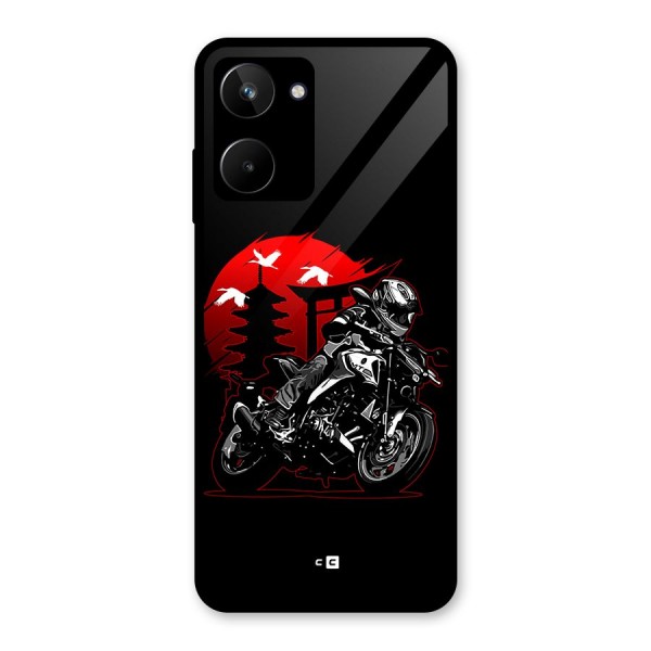 Moto Lean Glass Back Case for Realme 10