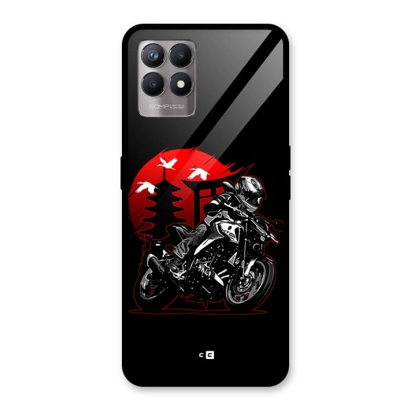 Moto Lean Glass Back Case for Realme Narzo 50